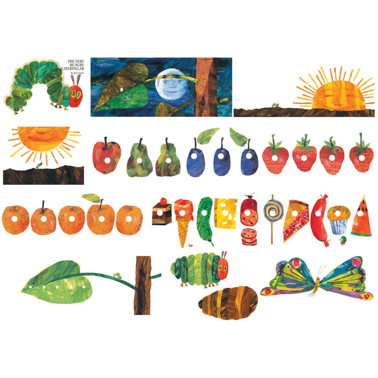 Little Folks Visuals: The Very Hungry Caterpillar&#x2122; Flannel Board Set